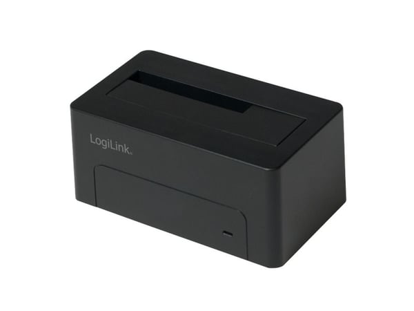 LogiLink QP0026, Harddisk, SSD, SATA, Serial ATA II, Serial ATA III, 2.5,3.5", USB 3.2 Gen 1 (3.1 Gen 1) Type-B, Sort, 5 Gbit/s