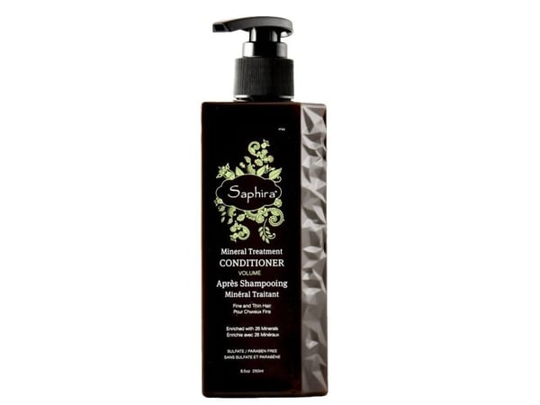 Inoar Saphira Mineral Treatment Volume Conditioner vektløs hårbalsam 250 ml