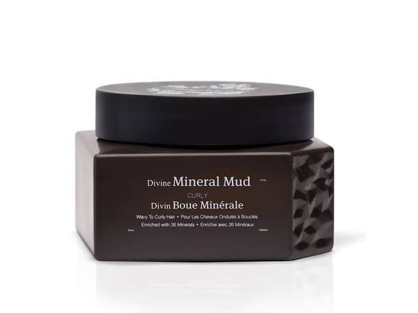 Saphira Divine Mineral Mud for Curly and Wavy Hair Hair Moisturizer and Deep Conditioning Hair Mask 16.9 Ounce