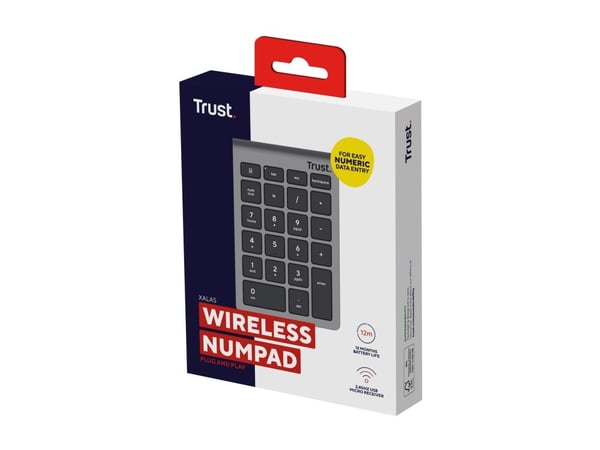 Trådlös numerisk knappsats