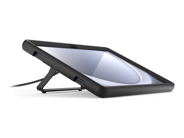 Compulocks Galaxy Tab A9+ 11" Secured Kickstand - Støtfanger for nettbrett - stativ - gummi - svart - for Samsung Galaxy Tab A9+