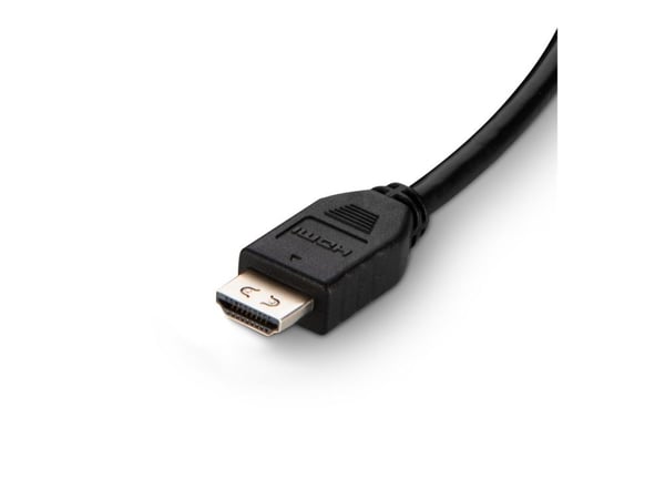 Belkin Secure KVM Video Cable - Adapterkabel - TAA-samsvar - HDMI hann til DVI-D hann - 3.05 m - svart - passiv, 4K-støtte