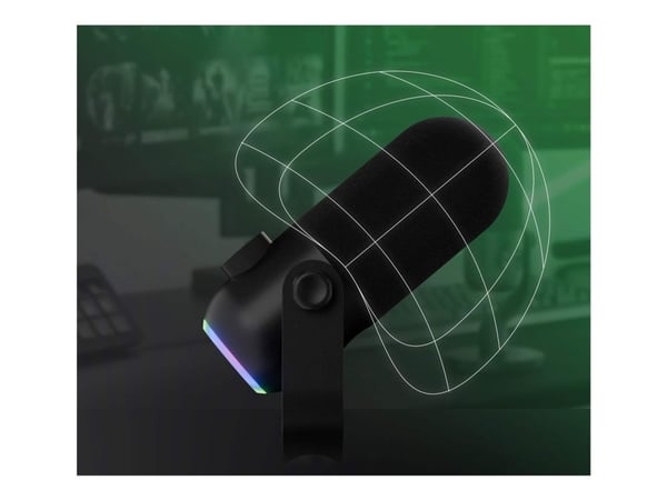 Streamplify MIC MINI - Mikrofon - 3,5 mm-jakk - svart