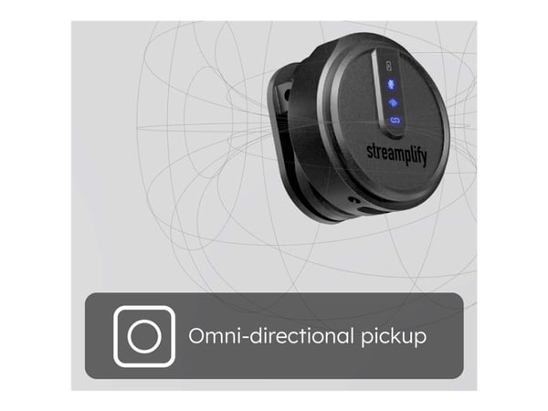 Streamplify MIC GO - Mikrofonsystem - svart