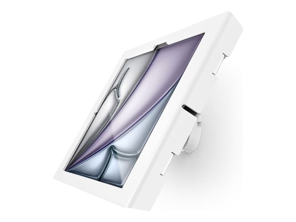 Compulocks iPad Air M2 & M3 13" Apex Enclosure Tilting Wall Mount - White - Innhegning - synlige foran/bak kamera og sensorer - for nettbrett - lås...