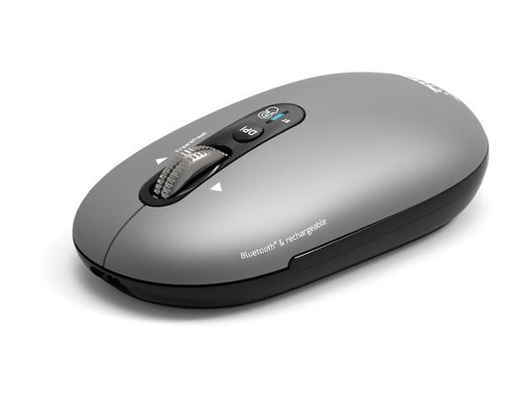 Port Designs 910009, Molempikätinen, Optinen, Bluetooth, 3200 DPI, Harmaa