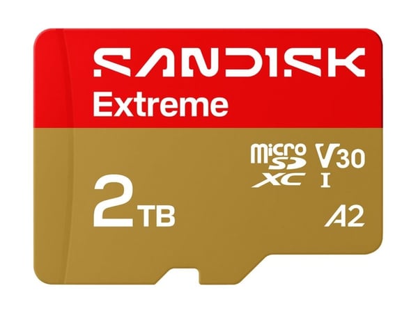Extreme microSDXC 2TB+SD Adapt 240MB/s