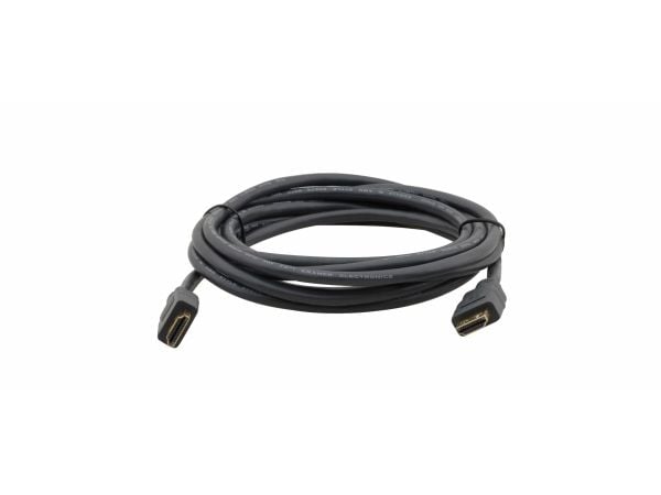 Kramer C-MHM/MHM Series C-MHM/MHM-15 - HDMI-kabel med Ethernet - HDMI hann til HDMI hann - 4.6 m