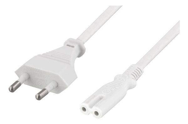 Deltaco DEL-109JN, 5 m, CEE7/16, C7 liitin, 250 V