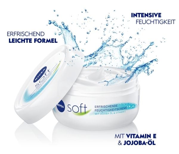 Nivea Soft - intensiivinen kosteusvoide 200ml