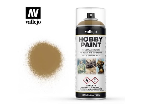 Vallejo 28.015, Gul, Sprayfärg, Vätska, 400 ml, 1 styck