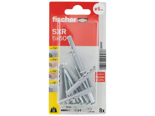 Fischer 503417, 6 stykker