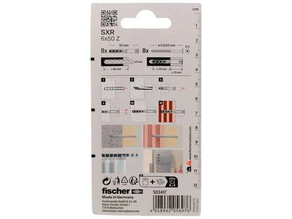 Fischer 503417, 6 stykker