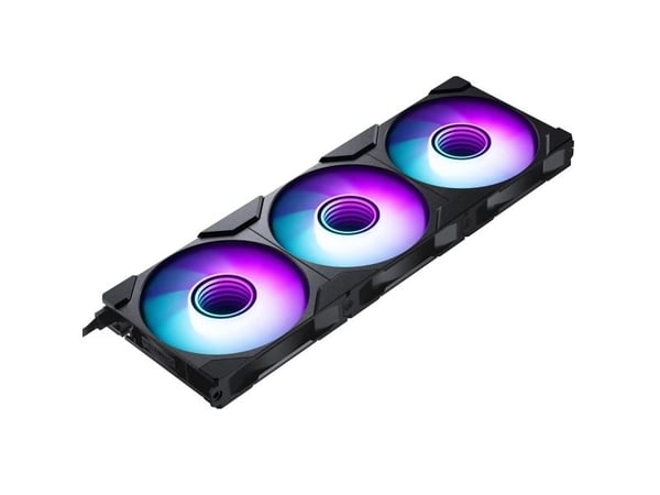 PHANTEKS M25 Gen2 PWM D-RGB -tuuletin, 3-pack - Reverse Blade, 120mm, musta