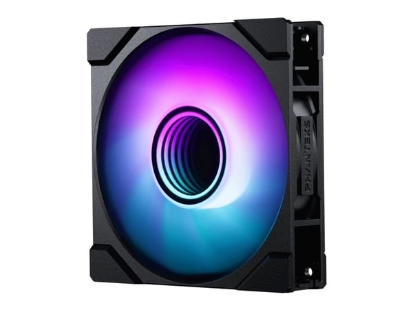 PHANTEKS M25 Gen2 PWM D-RGB -tuuletin, 3-pack - Reverse Blade, 120mm, musta