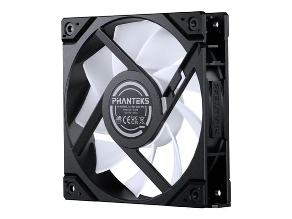 PHANTEKS M25 Gen2 PWM D-RGB -tuuletin, 3-pack - Reverse Blade, 120mm, musta