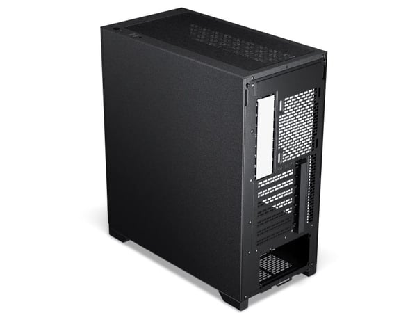 Phanteks Eclipse G370A - Mid tower gaming - utvidet ATX (E-ATX) - sidepanel med vindu (herdet glass) - ingen strømforsyning - svart - USB/lyd