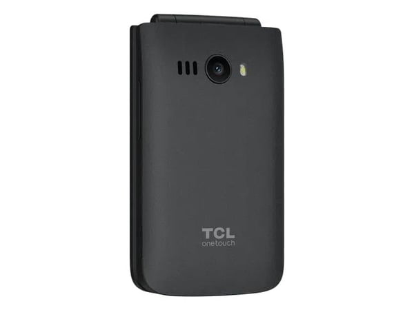 TCL OneTouch 4043, Simpukka, Kaksois-SIM, 8,13 cm (3.2"), 2 MP, 1380 mAh, Harmaa