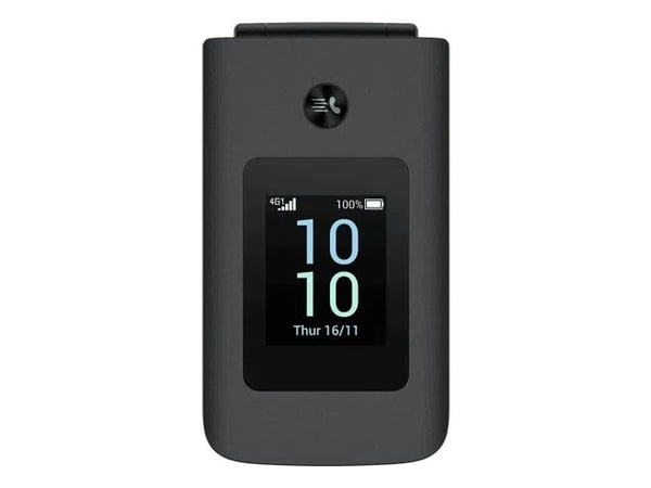 TCL OneTouch 4043, Simpukka, Kaksois-SIM, 8,13 cm (3.2"), 2 MP, 1380 mAh, Harmaa
