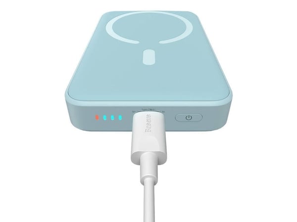 Baseus Magnetic Mini 10000mAh 20W MagSafe powerbank (sininen)