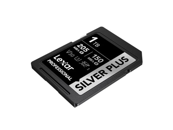 Lexar Professional SDXC SilverP UHS-I, 1 TB, SDXC, UHS-I, 205 MB/s, 150 MB/s, Sort