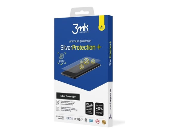 3mk SilverProtection+ - Skjermbeskyttelse for mobiltelefon - anti-impact - film - for Samsung Galaxy S23 Ultra 3mk SilverProtection+ - Skjermbeskyttelse for mobiltelefon - anti-impact - film - for Samsung Galaxy S23 Ultra