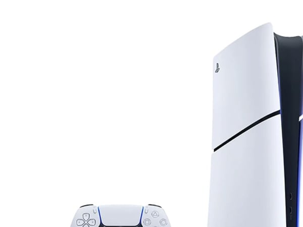 Sony PlayStation 5 (modellgrupp - Slim) Digital Edition, PlayStation 5, Svart, Vit, 16384 MB, GDDR6, 448 GB/s, AMD