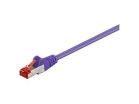 MicroConnect - Nettverkskabel - RJ-45 (hann) til RJ-45 (hann) - 25 cm - 5.6 mm - foliebelagt uskjermet tvinnet kabelpar (F/UTP) - CAT 6 - rund, ute...