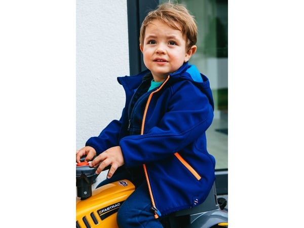 FALK JCB Orange traktor med henger fra 1m