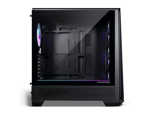 Phanteks Eclipse G400A - Mid tower gaming - ATX - sidepanel med vindu (herdet glass) - ingen strømforsyning (ATX) - atlasksort - USB/lyd