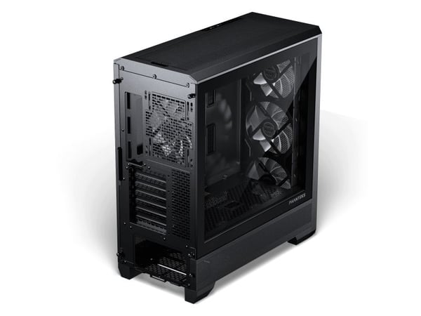 Phanteks Eclipse G400A - Mid tower gaming - ATX - sidepanel med vindu (herdet glass) - ingen strømforsyning (ATX) - atlasksort - USB/lyd