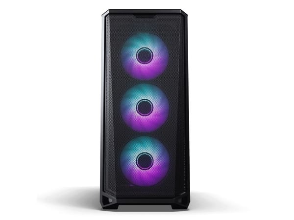 Phanteks Eclipse G400A - Mid tower gaming - ATX - sidepanel med vindu (herdet glass) - ingen strømforsyning (ATX) - atlasksort - USB/lyd