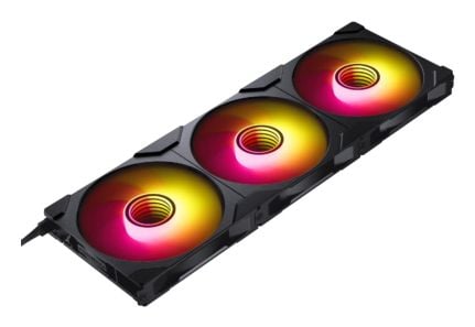 PHANTEKS M25 Gen2 PWM D-RGB tuuletin, 3-pack - 140mm, musta