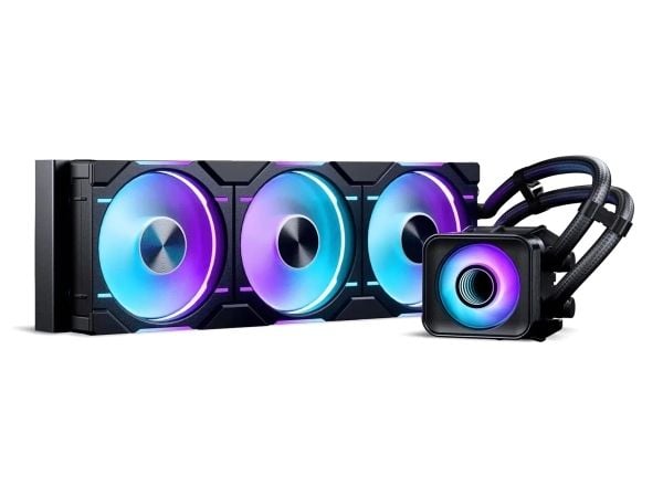 Phanteks Glacier ONE 360D30 X2 - Væskekjølesystem for prosessor - Radiatorstørrelse: 360 mm - (for: LGA115x Socket, LGA1200, LGA1700, LGA1851, AM4,...