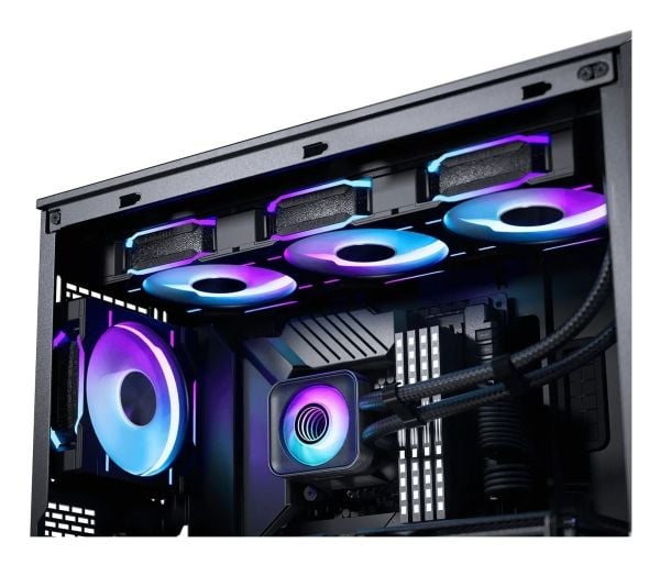 Phanteks Glacier ONE 360D30 X2 - Væskekjølesystem for prosessor - Radiatorstørrelse: 360 mm - (for: LGA115x Socket, LGA1200, LGA1700, LGA1851, AM4,...