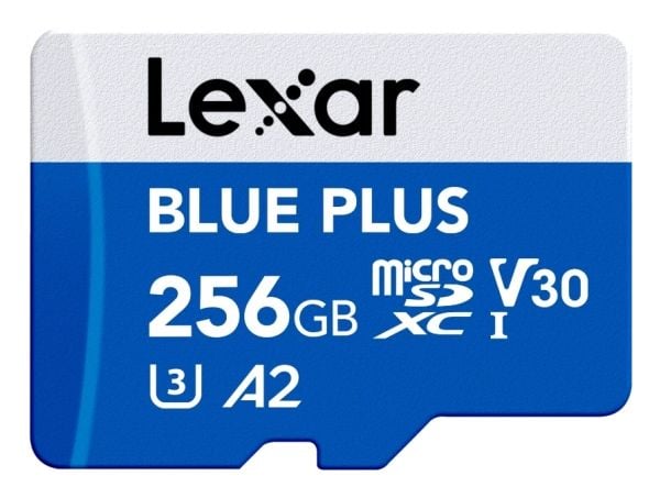 Lexar Blue Plus, 256 GB, MicroSDXC, UHS-I, 170 MB/s, Class 3 (U3), V30
