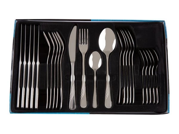 AMBITION Napoli - Spisebestikk - 24 pcs - sølv