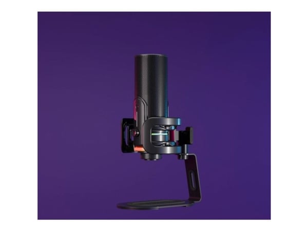 Streamplify MIC PRO USB-mikrofon, RGB - svart