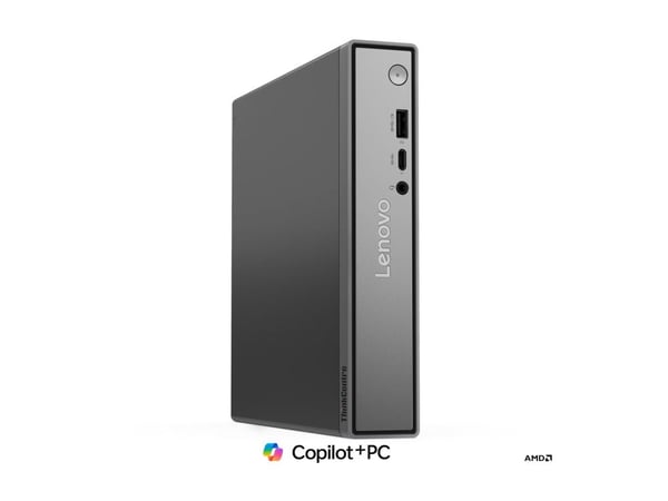 Lenovo ThinkCentre neo 55q Gen 6 13GN - Tiny Ryzen 5 220 / inntil 4.9 GHz - RAM 16 GB - SSD 1 TB - TCG Opal Encryption 2, NVMe - Radeon 740M - Giga...