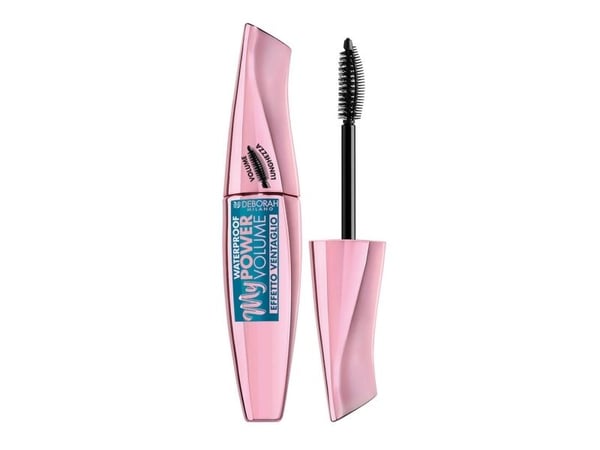 deborah My Power Waterproof Volumizing Maskara, sort, 14 ml