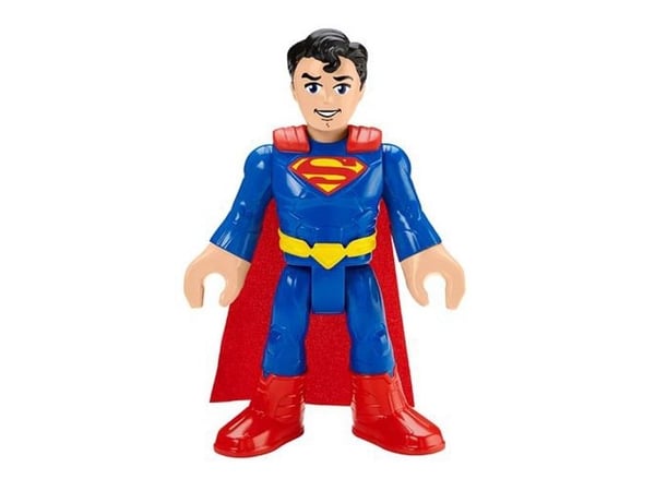 Fisher-Price Imaginext DC Super Friends Superman XL, 3 År, Blå, Röd, Plast