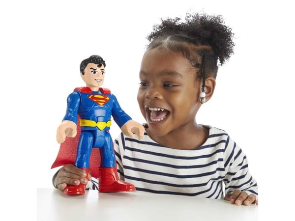 Fisher-Price Imaginext DC Super Friends Superman XL, 3 år, Blå, Rød, Plast