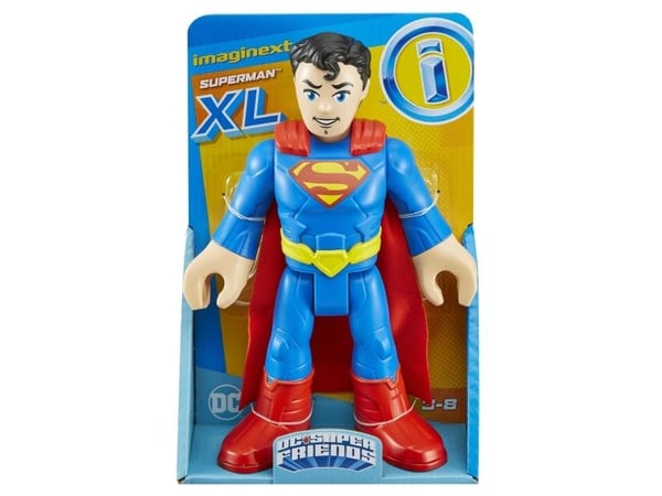 Fisher-Price Imaginext DC Super Friends Superman XL, 3 år, Blå, Rød, Plast