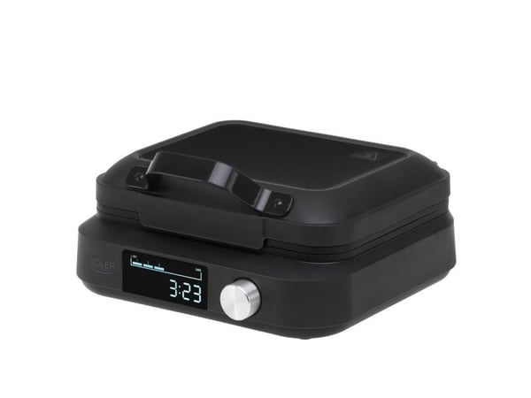 Adler , 2 vafler, firkant, Svart, 0,65 m, 1500 W, 2200 W