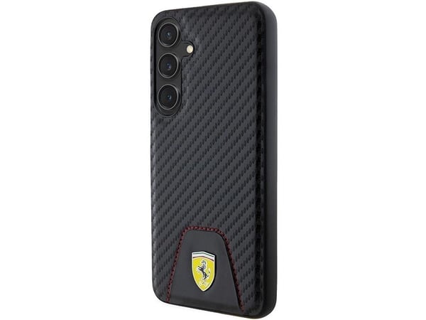 Ferrari 3666339242572, Mobilskal, Samsung, Galaxy S24+, 17 cm (6.7"), Svart
