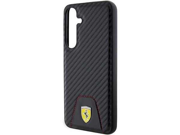 Ferrari 3666339242572, Mobilskal, Samsung, Galaxy S24+, 17 cm (6.7"), Svart