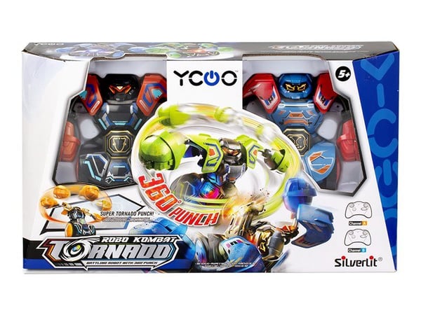 Silverlit YCOO Battle Pack A - Robo Kombat Tornado - RC - sininen, vihreä (2 kpl)