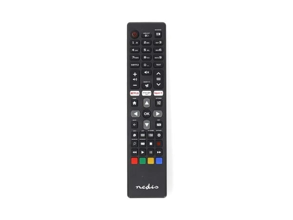 Nedis TVRC45PHBK, TV, IR Kabelfri, Trykknapper, Sort