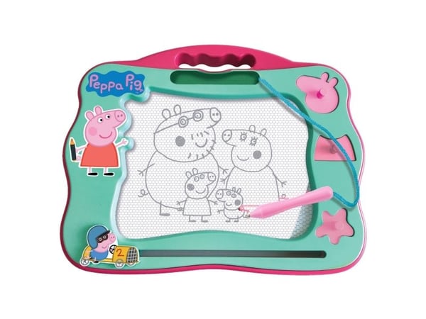 PEPPA ACTIVITY TRAVEL magnetisk skrivplatta