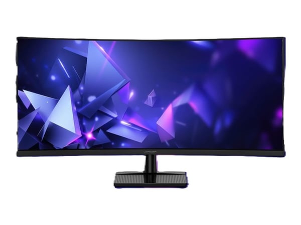 LC Power LC-M34QC - LCD-skjerm - kurvet - 34" - 3440 x 1440 UWQHD @ 180 Hz - VA - 350 cd/m² - 4000:1 - 1 ms - 2xHDMI, 2xDisplayPort - svart